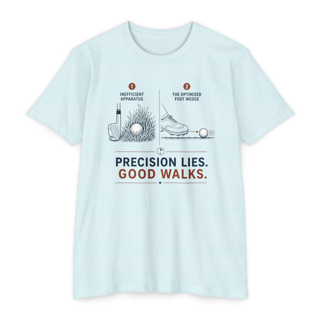 Precision Lies. Good Walks. T-Shirt