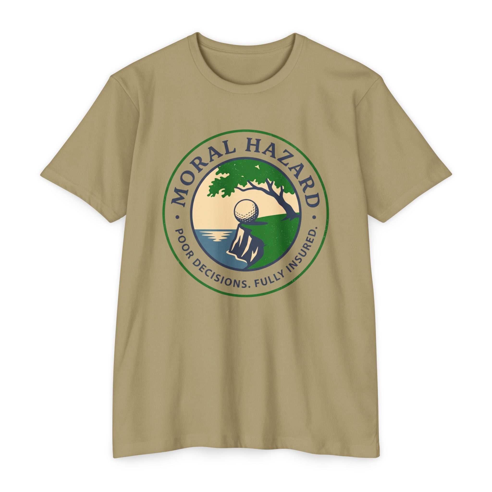 Moral Hazard Badge T-Shirt