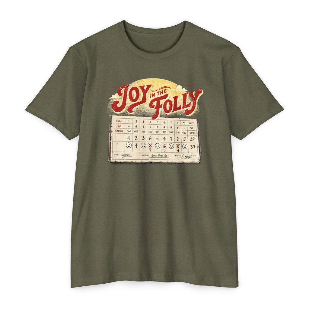 Joy in Folly Scorecard T-Shirt