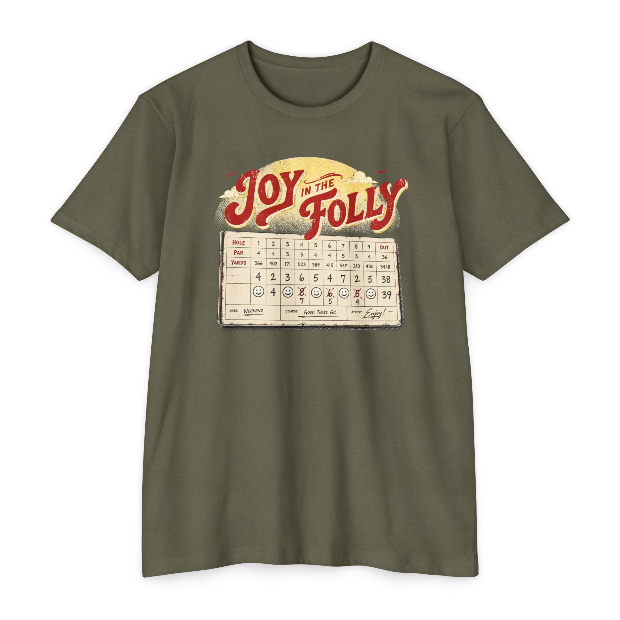 Joy in Folly Scorecard T-Shirt