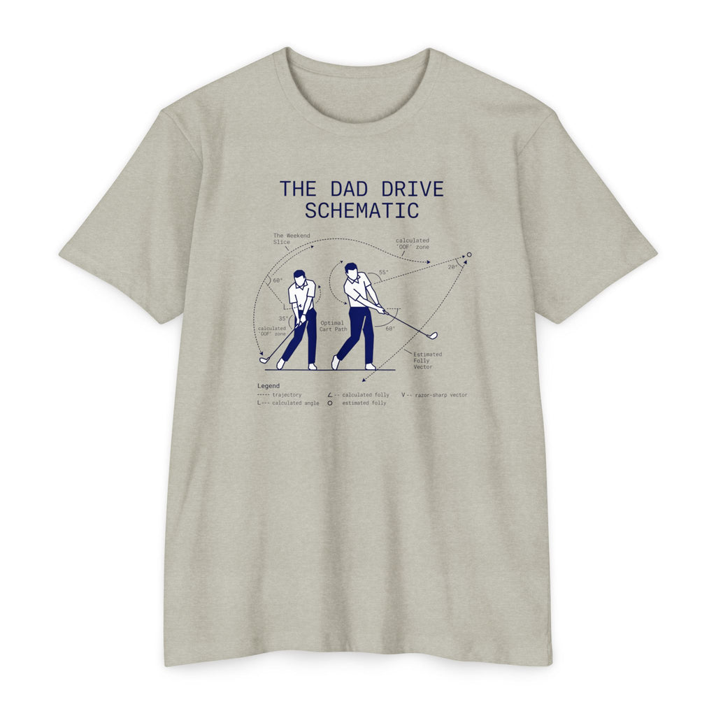 Dad Drive Schematic T-Shirt