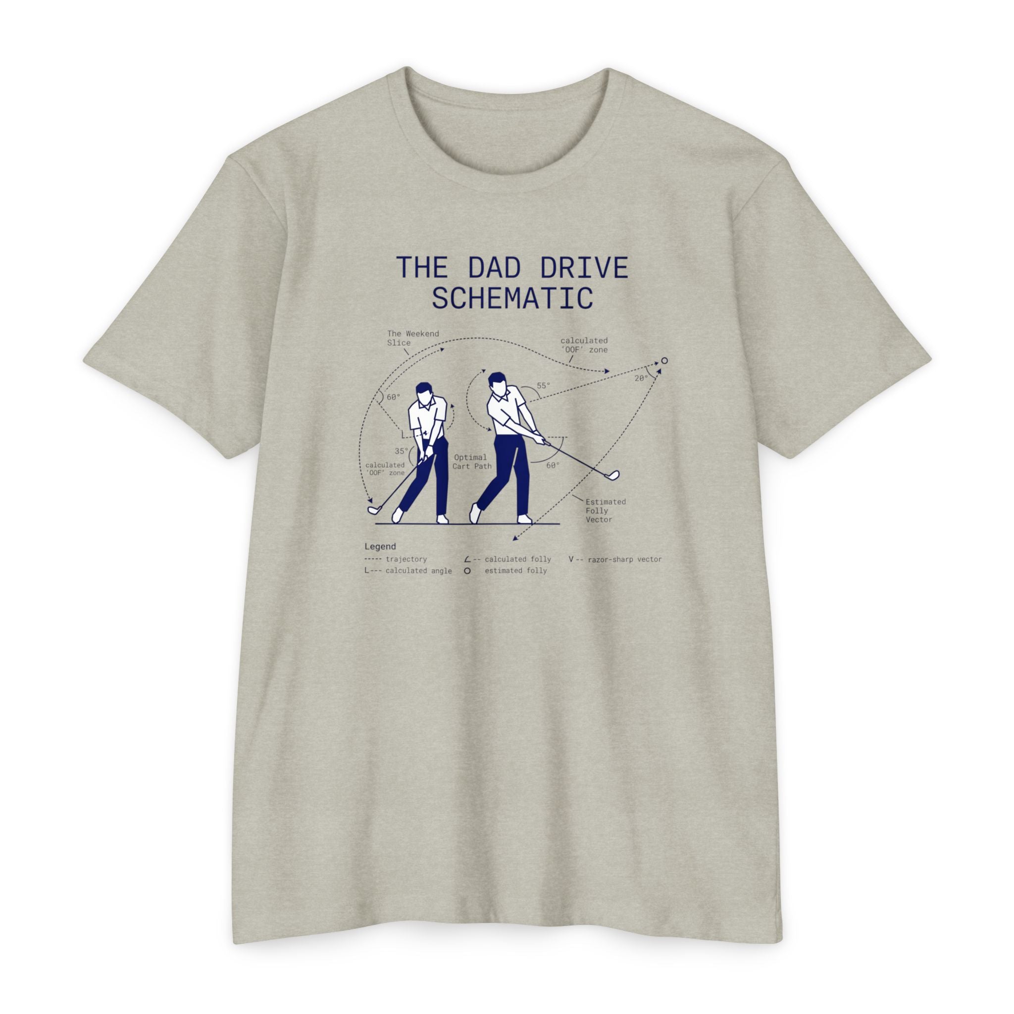 Dad Drive Schematic T-Shirt