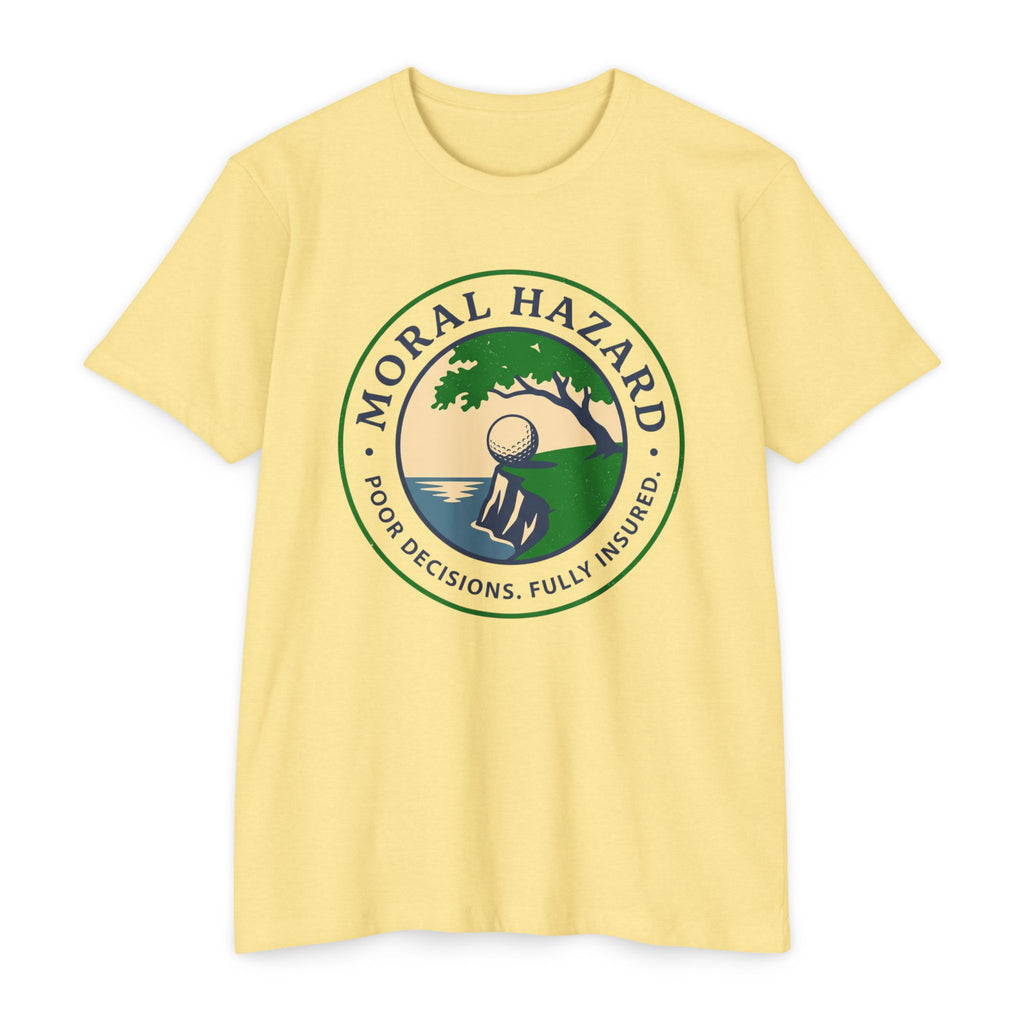Moral Hazard Badge T-Shirt