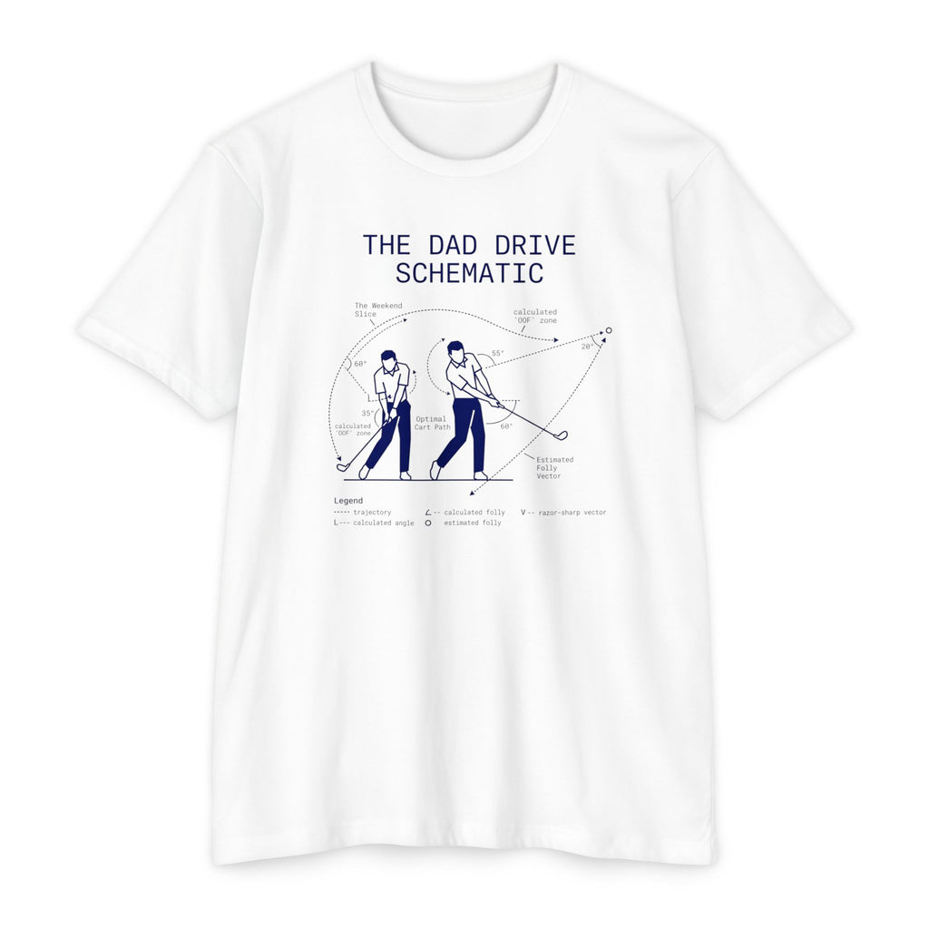 Dad Drive Schematic T-Shirt