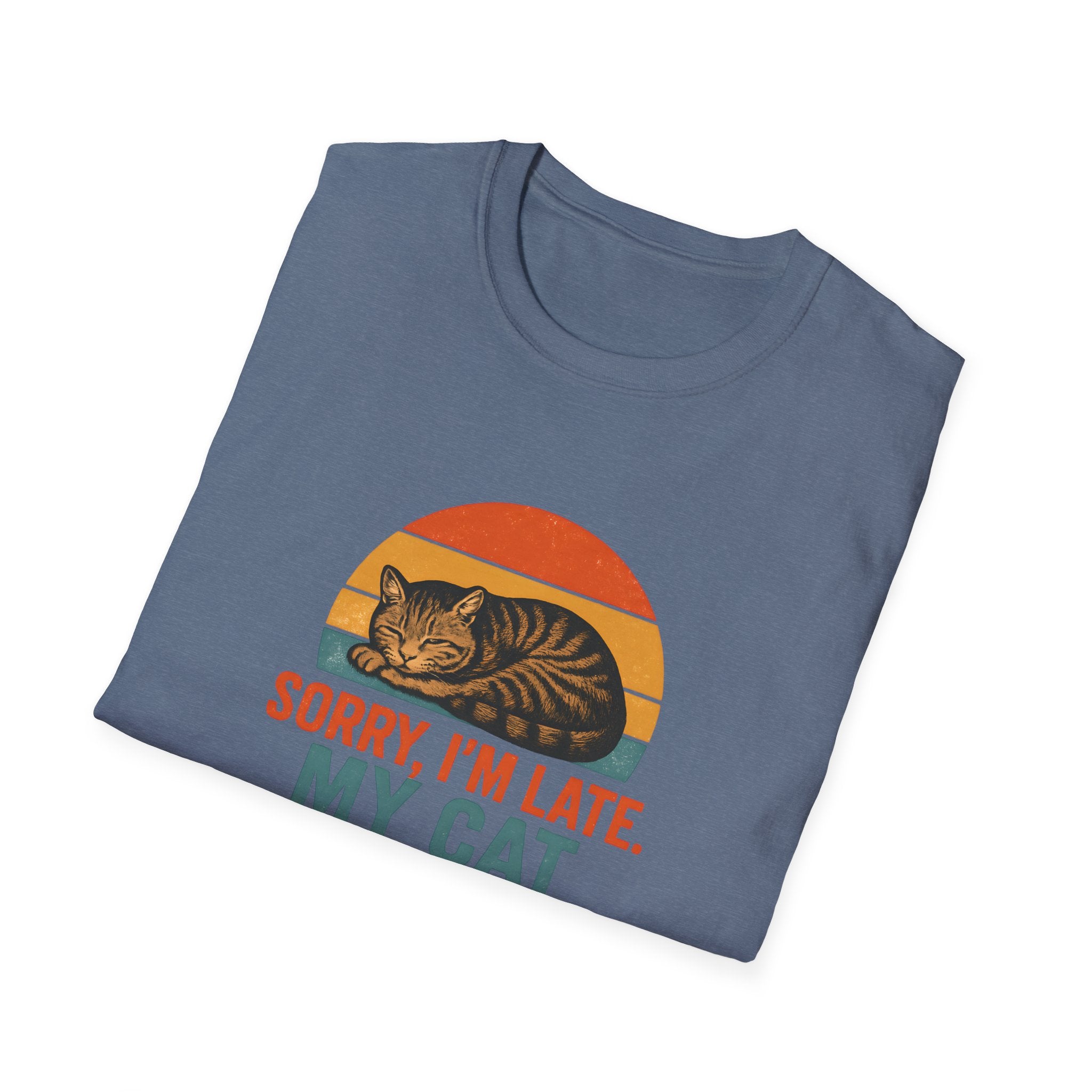 Cat Sleeping On Me T-Shirt