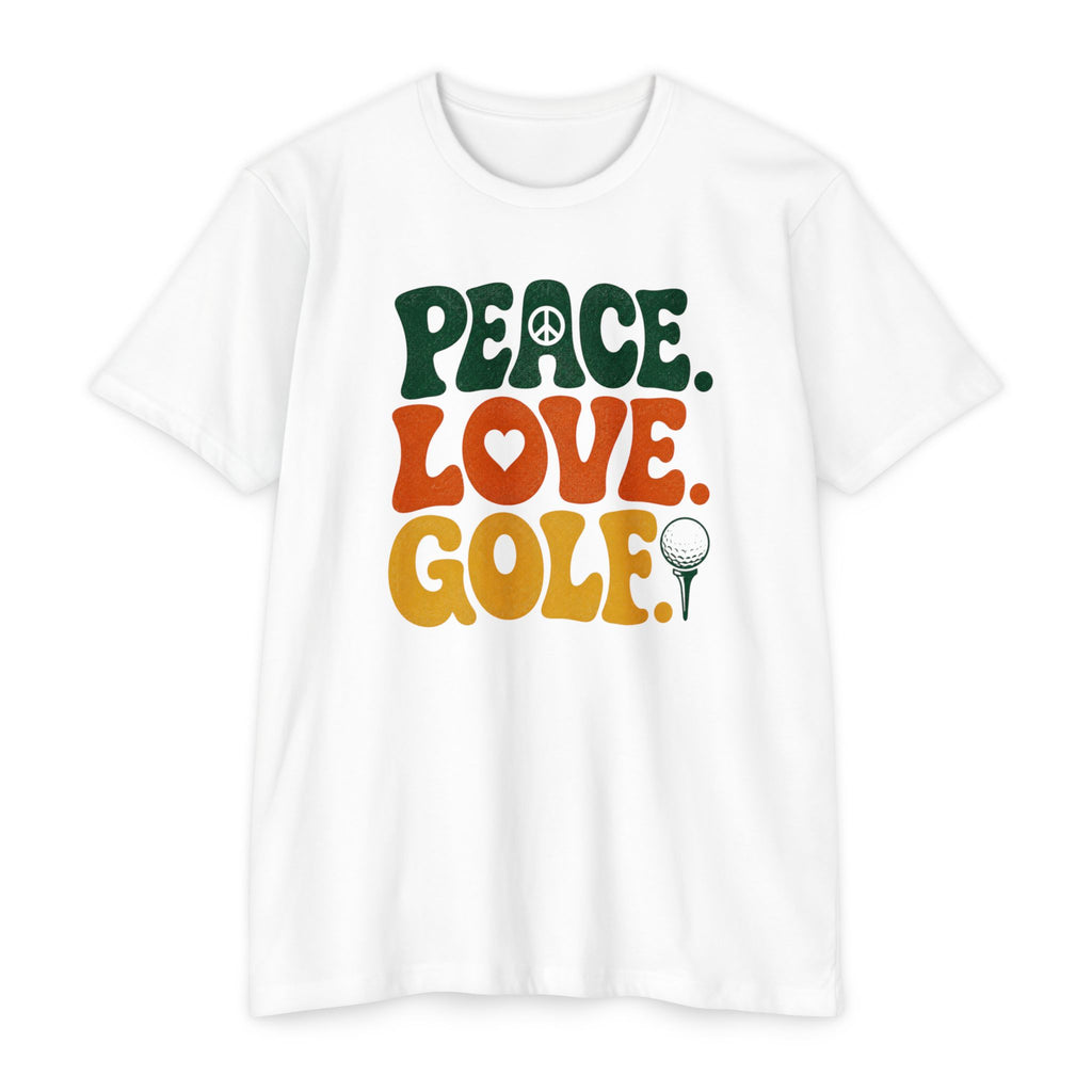 Peace. Love. Golf. Type T-Shirt