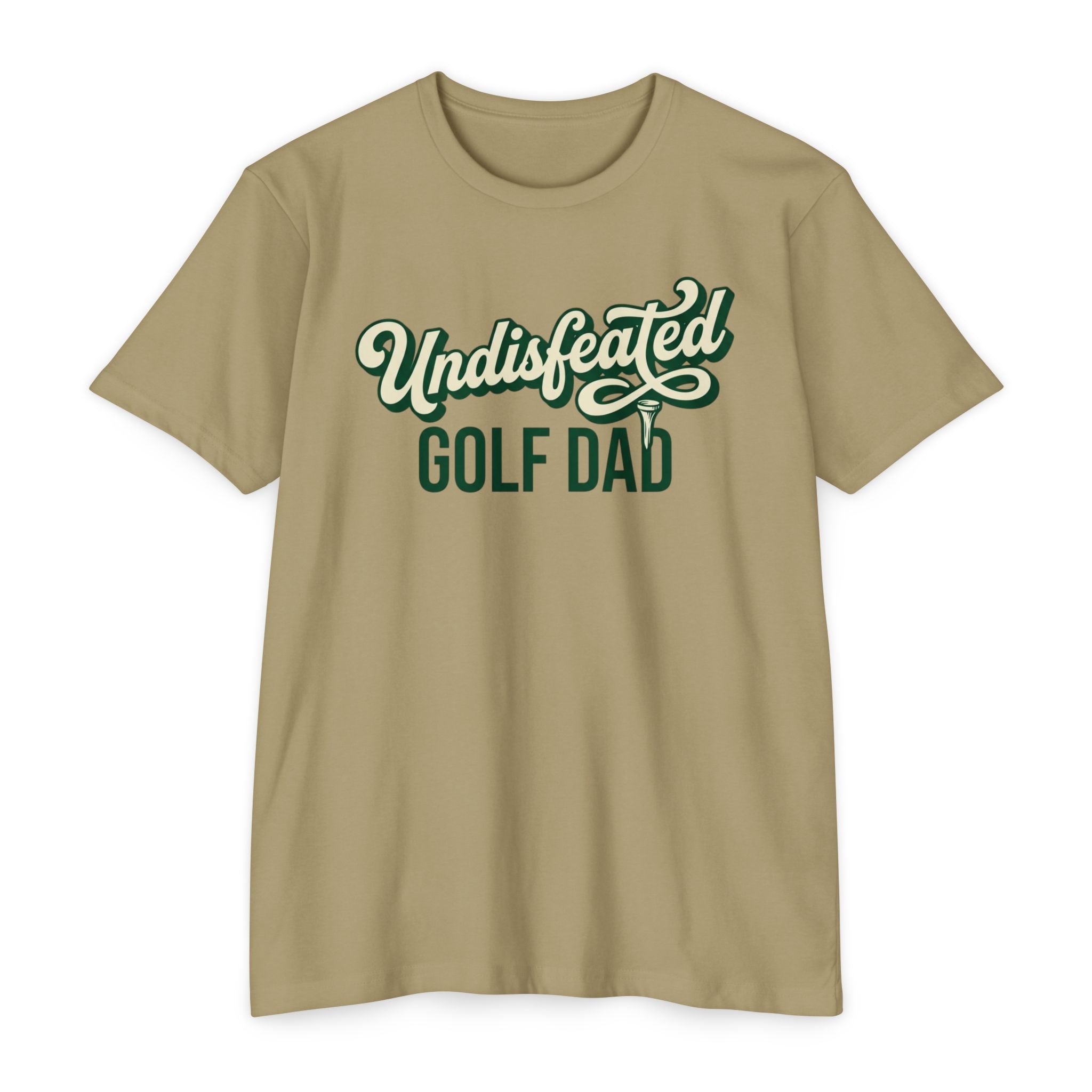 Undisfeated Golf Dad T-Shirt