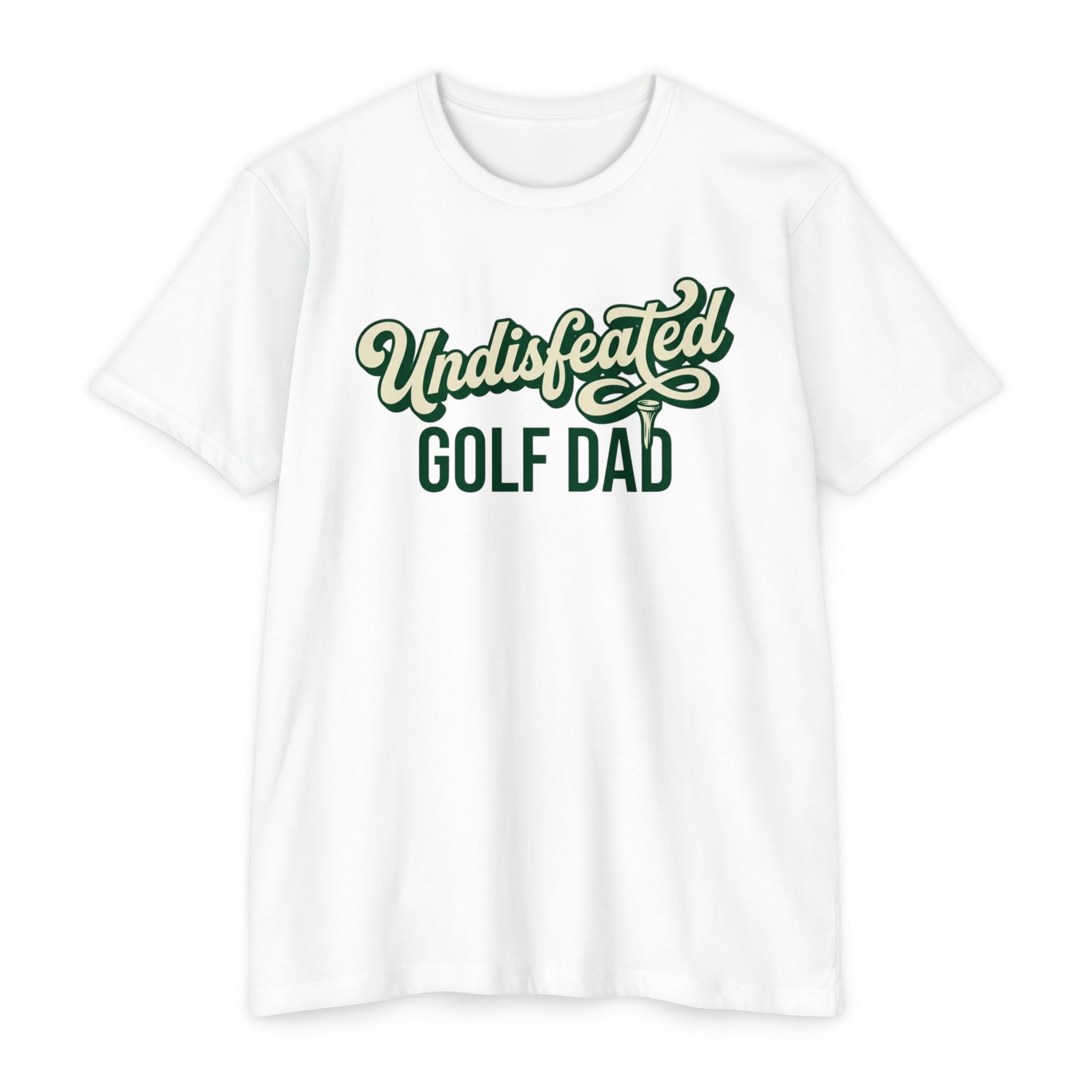 Undisfeated Golf Dad T-Shirt