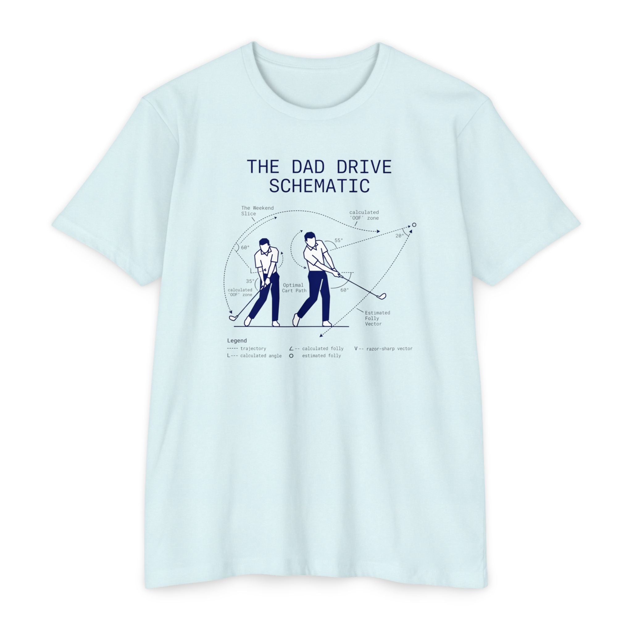 Dad Drive Schematic T-Shirt