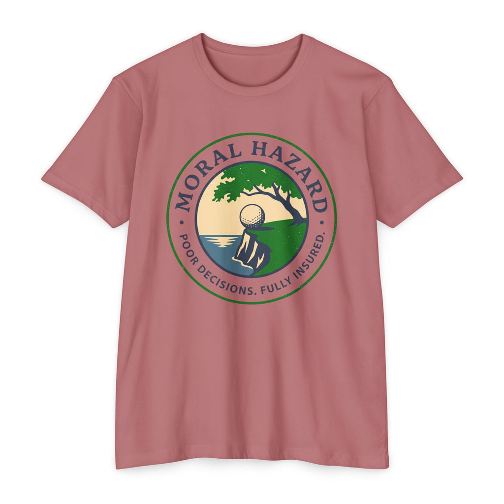 Moral Hazard Badge T-Shirt