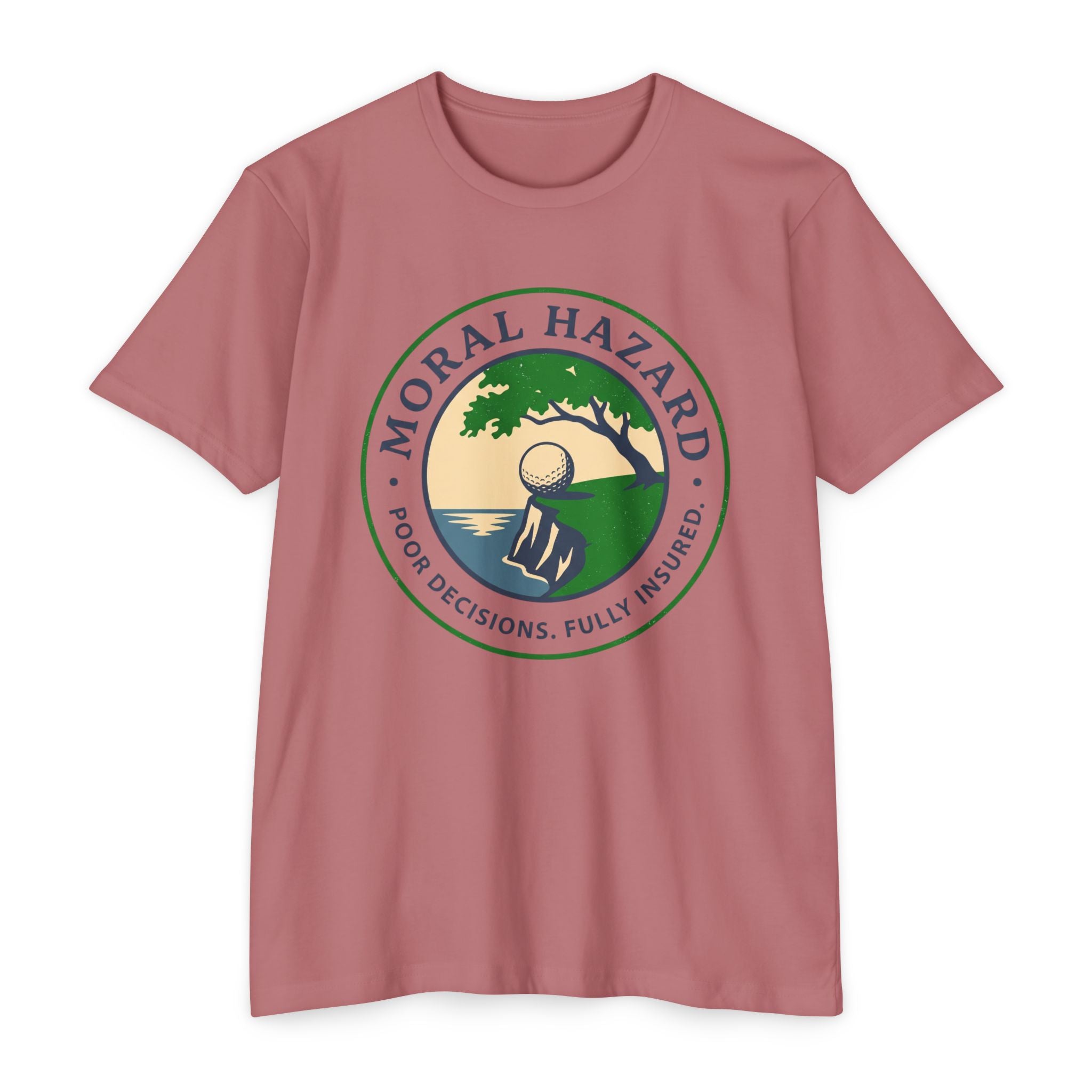 Moral Hazard Badge T-Shirt