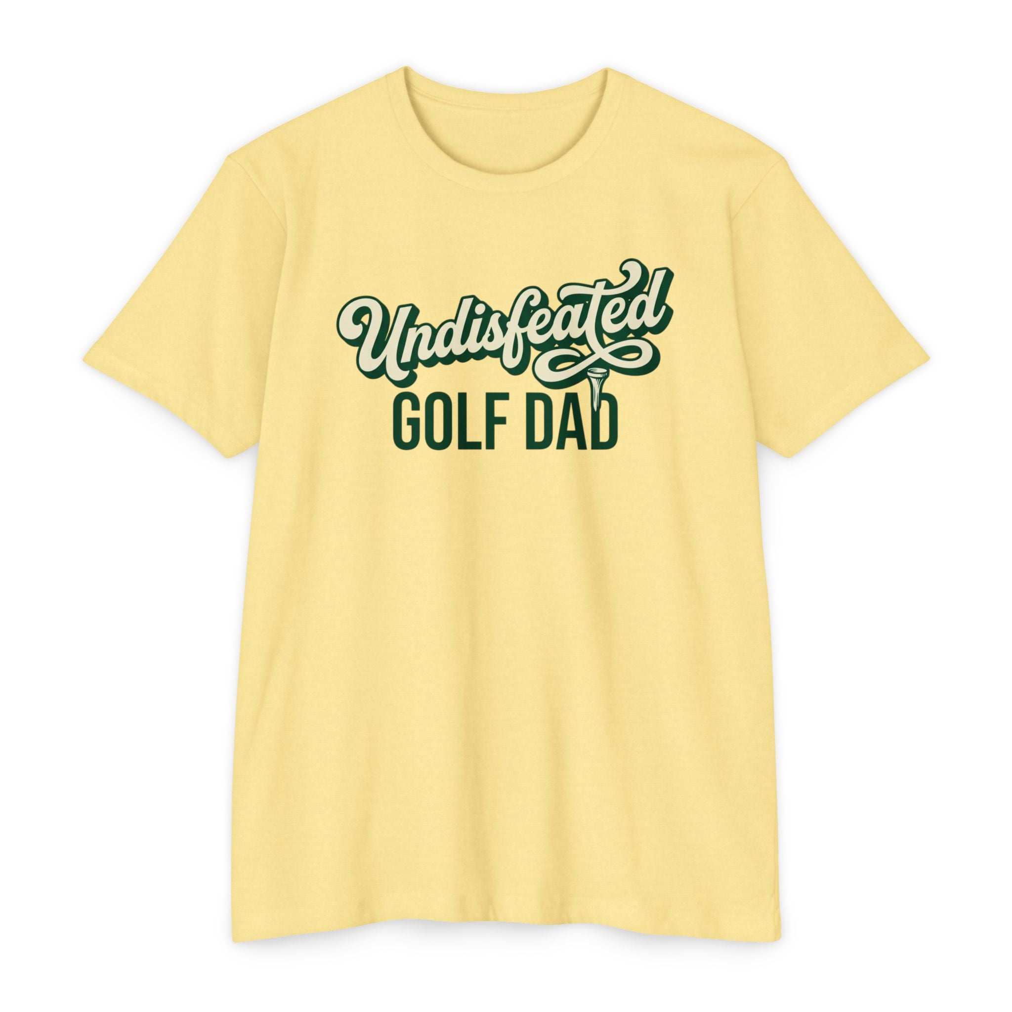 Undisfeated Golf Dad T-Shirt