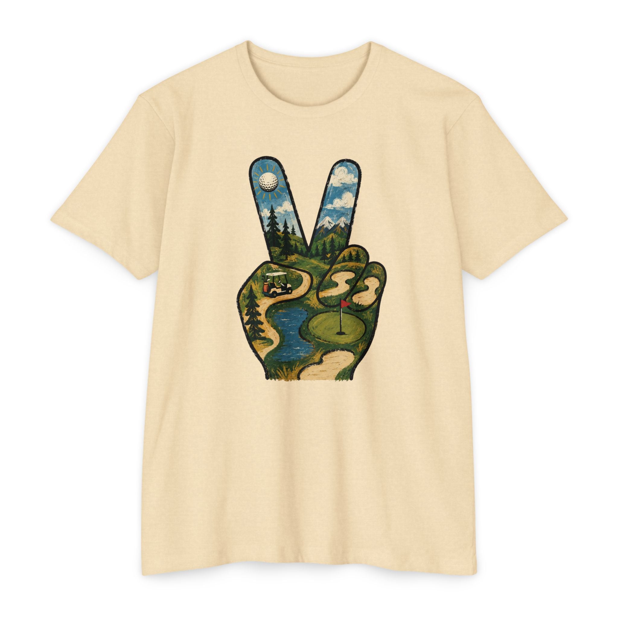 Peace Sign Hand T-Shirt