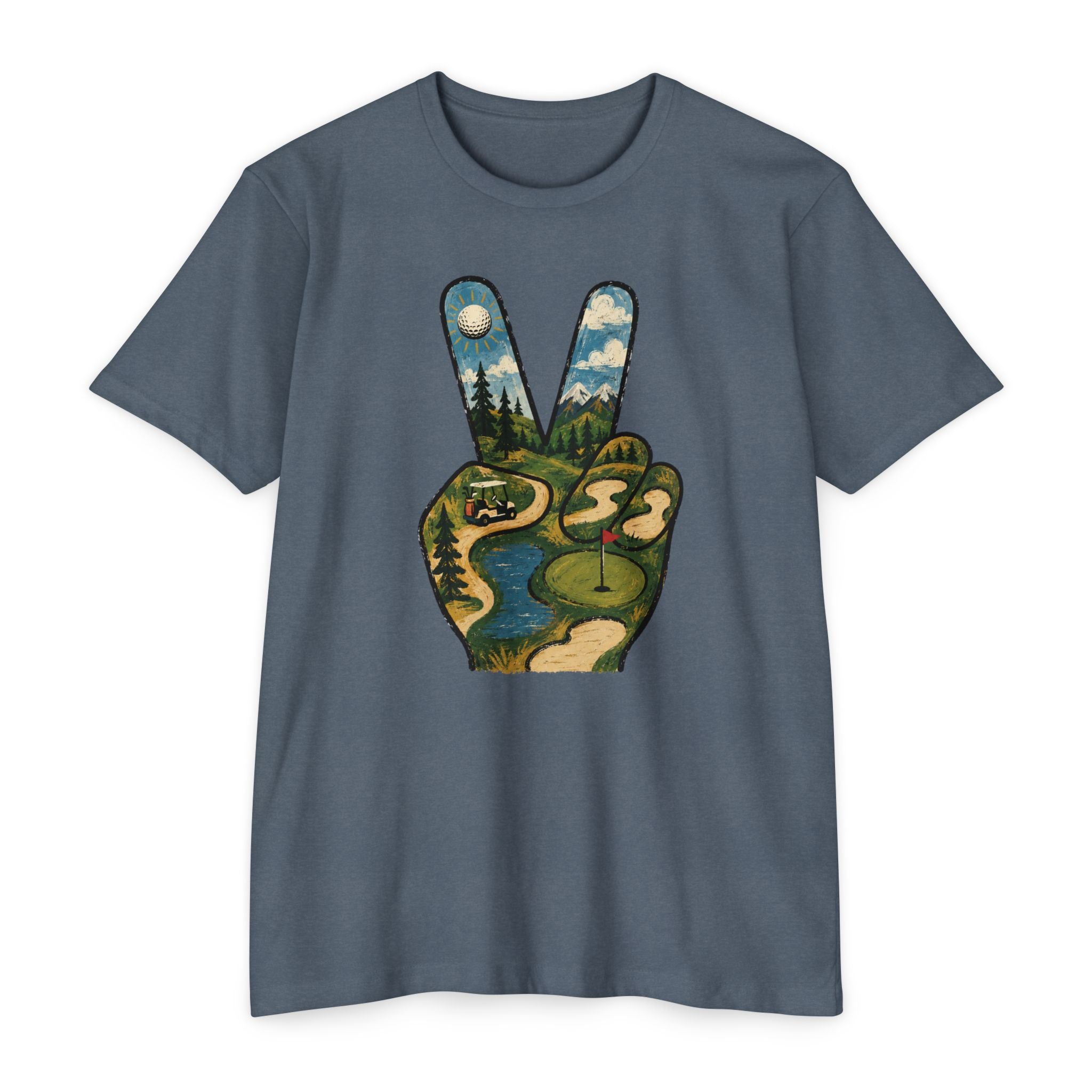 Peace Sign Hand T-Shirt
