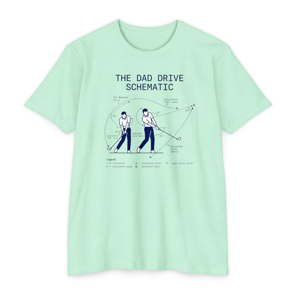 Dad Drive Schematic T-Shirt