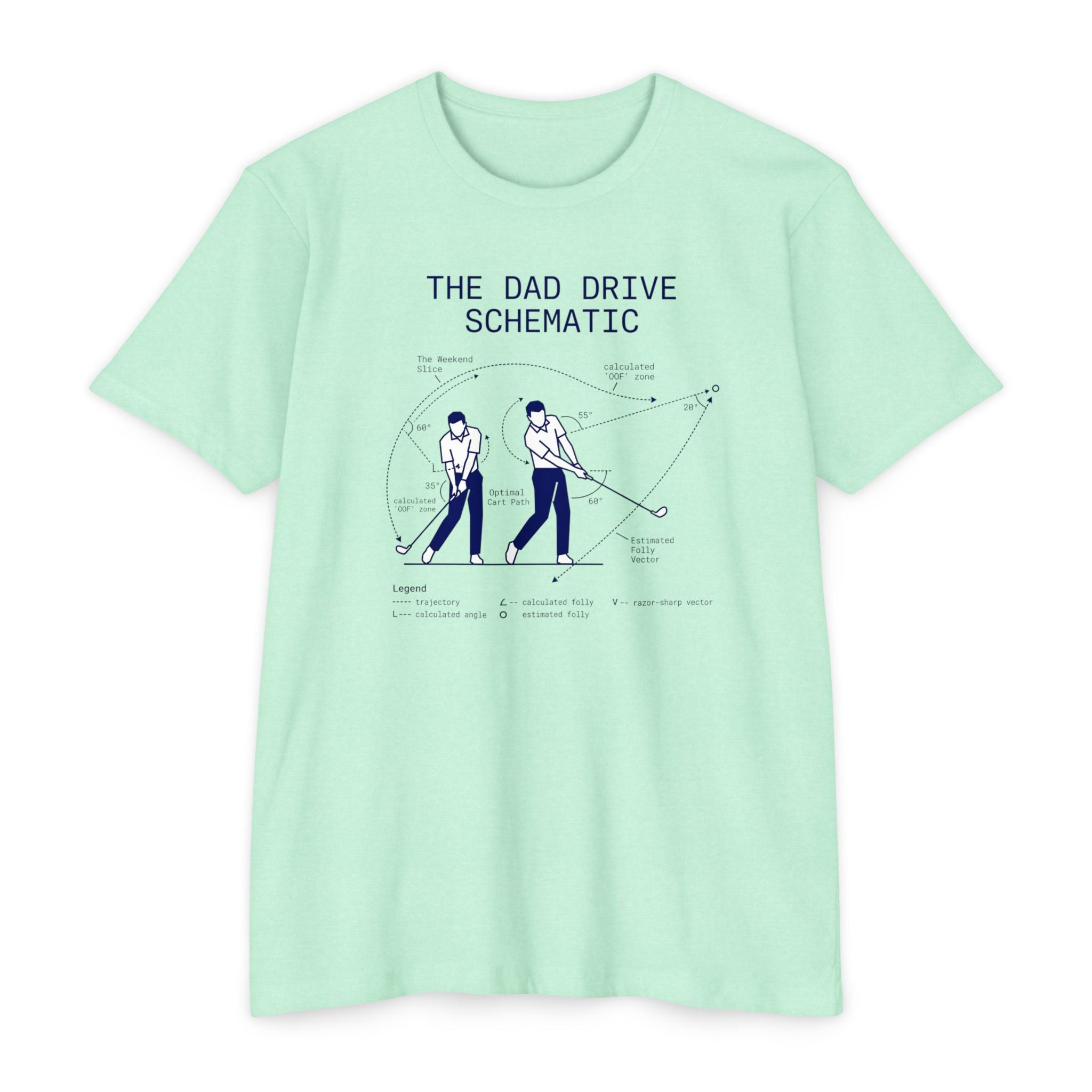 Dad Drive Schematic T-Shirt