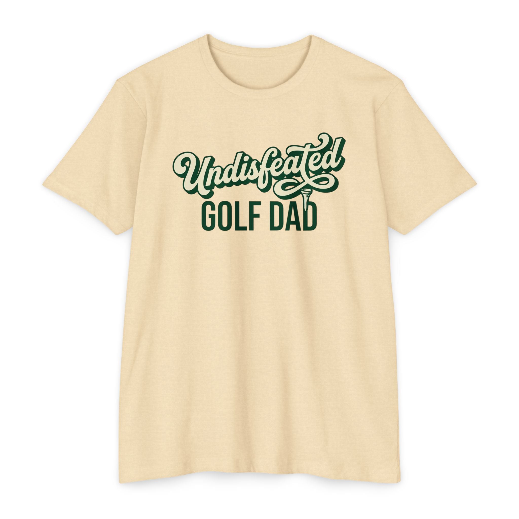 Undisfeated Golf Dad T-Shirt