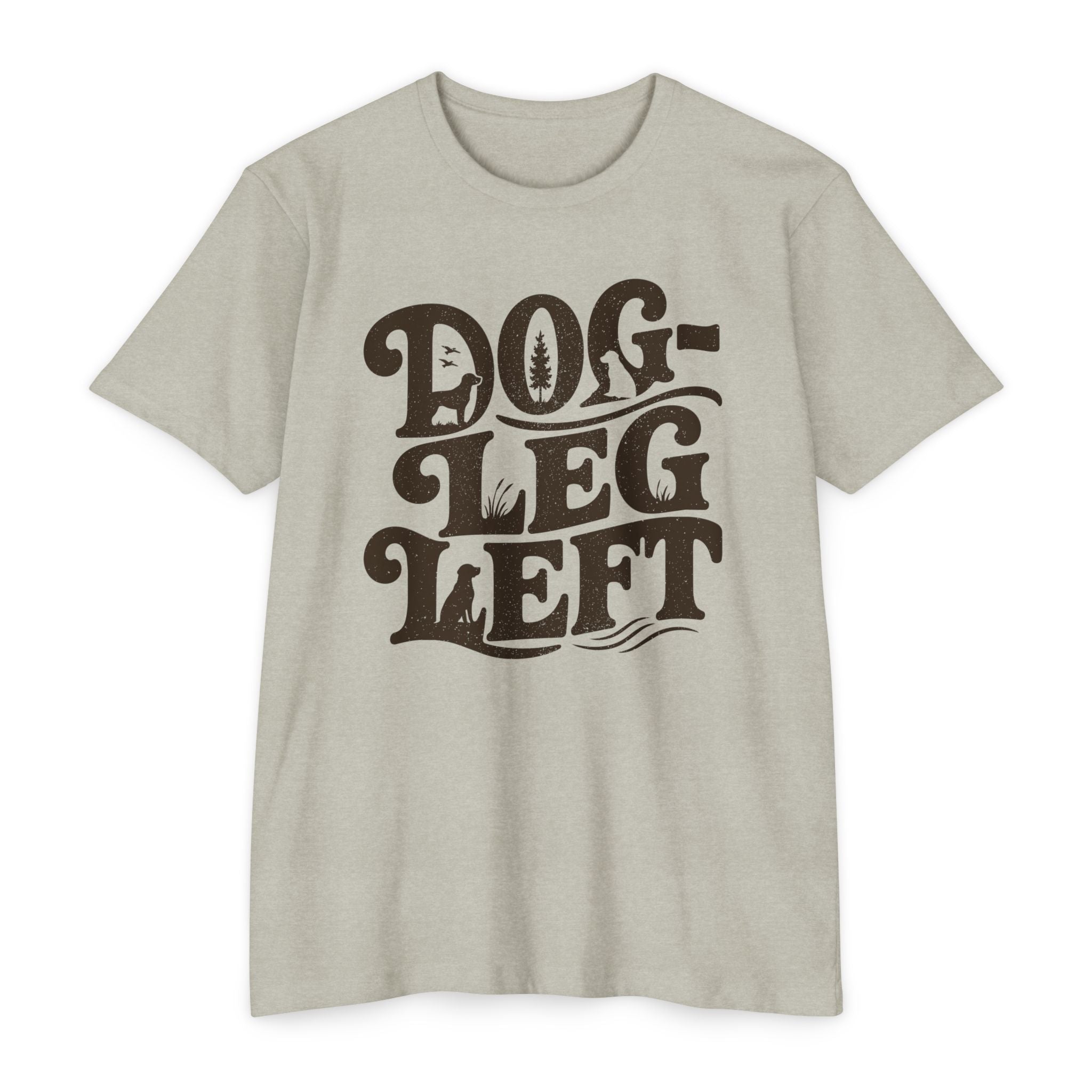 Dog-Leg Left Type T-Shirt