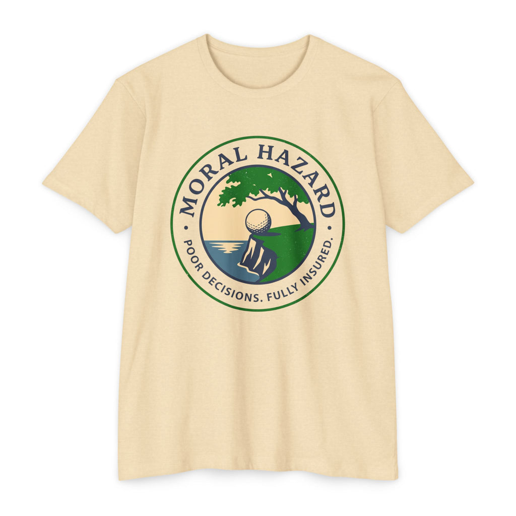 Moral Hazard Badge T-Shirt