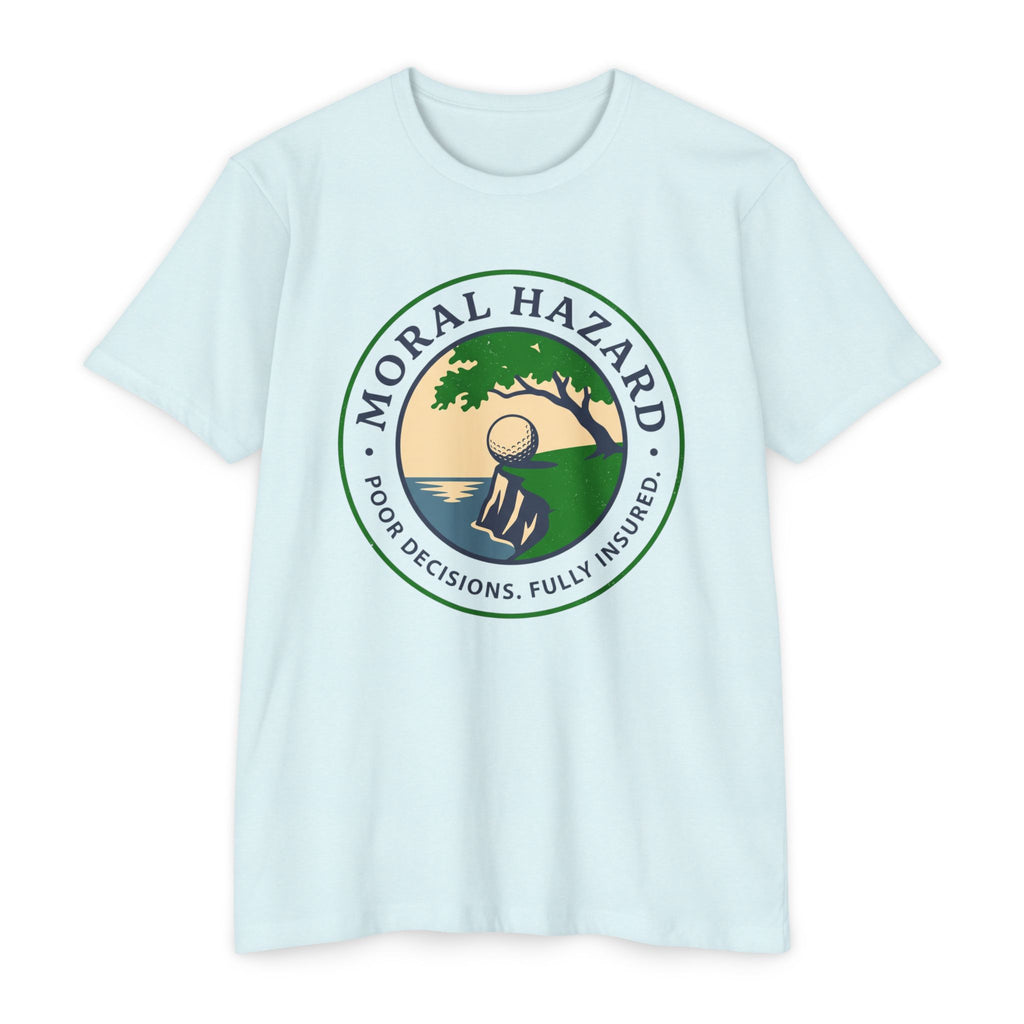 Moral Hazard Badge T-Shirt