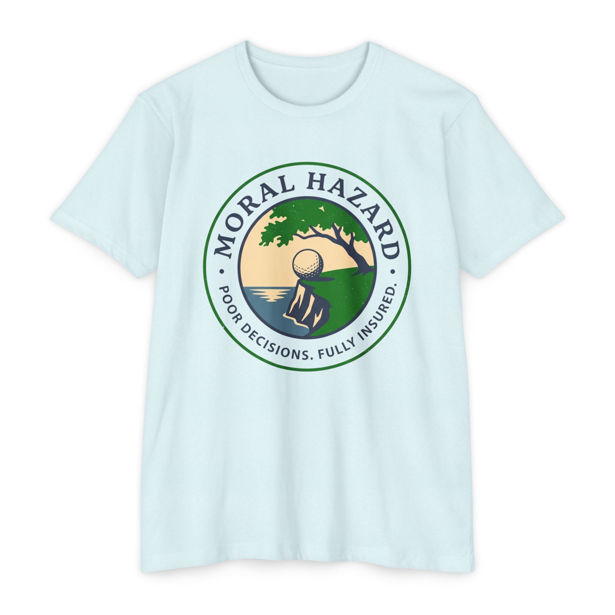 Moral Hazard Badge T-Shirt