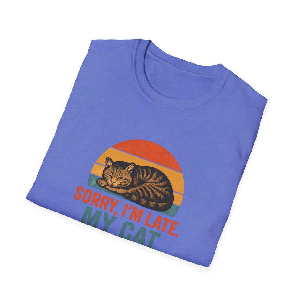 Cat Sleeping On Me T-Shirt