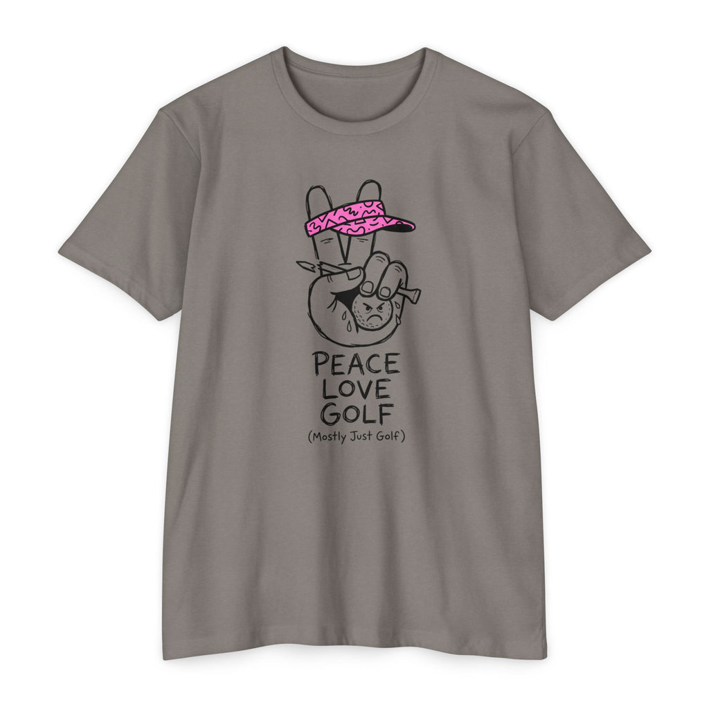 Peace, Love, Golf T-Shirt