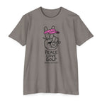 Peace, Love, Golf T-Shirt