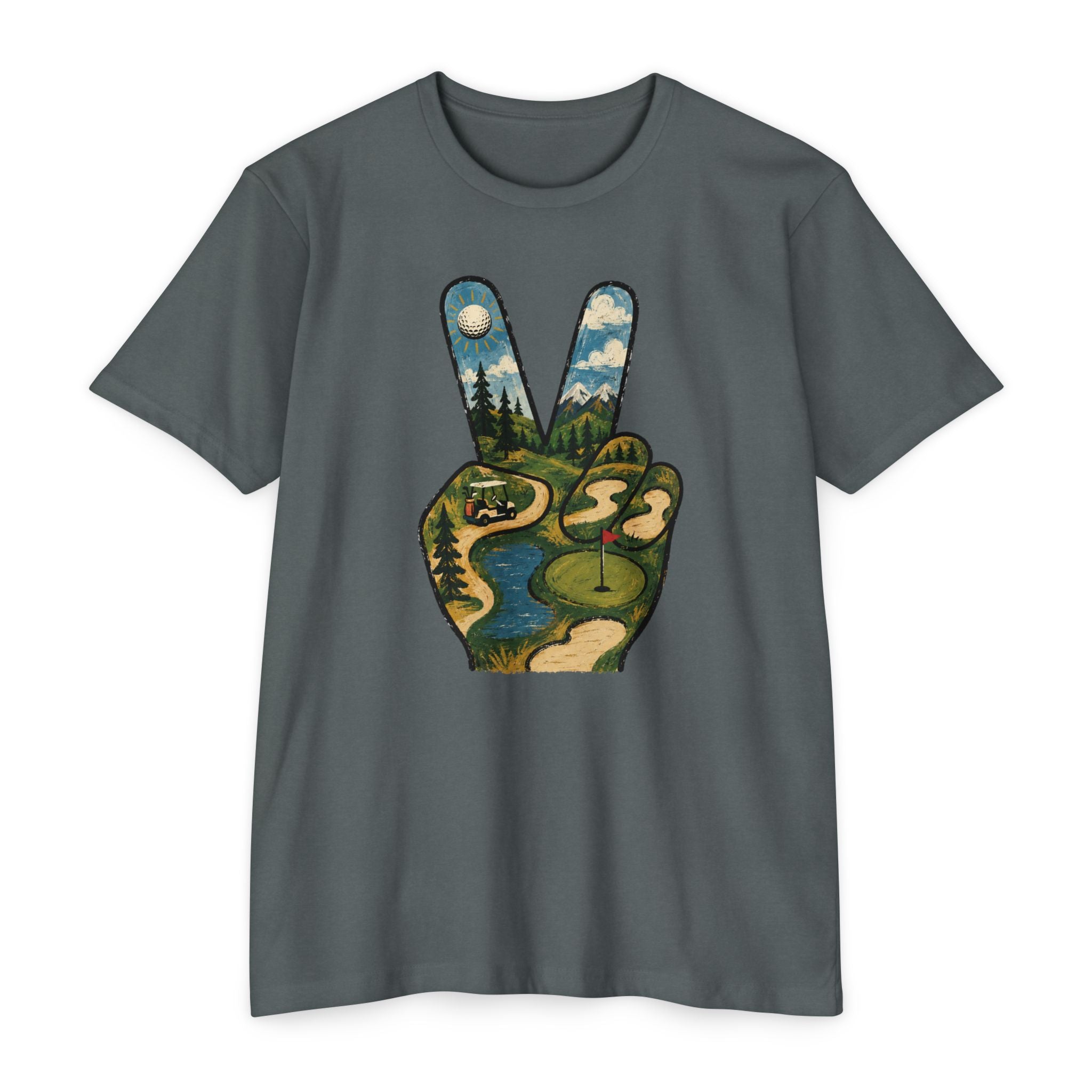 Peace Sign Hand T-Shirt