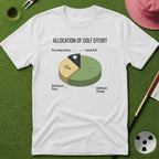 Allocation of Golf Effort T-Shirt