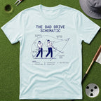Dad Drive Schematic T-Shirt