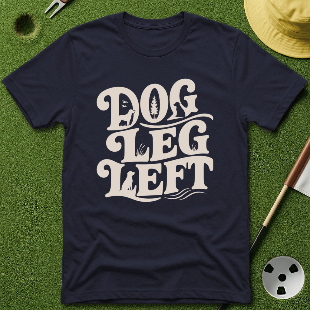 Dog Leg Left Spellout T-Shirt