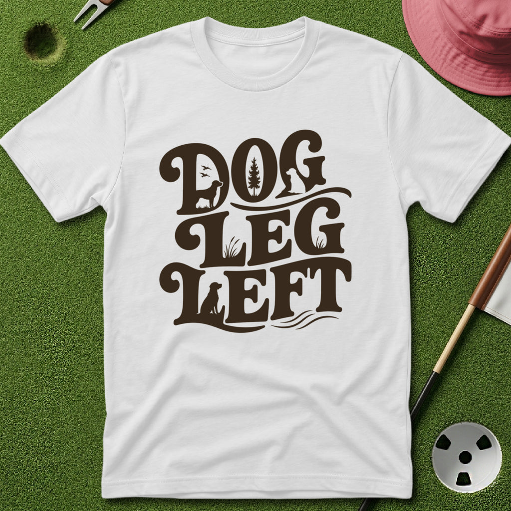 Dog Leg Left Spellout T-Shirt
