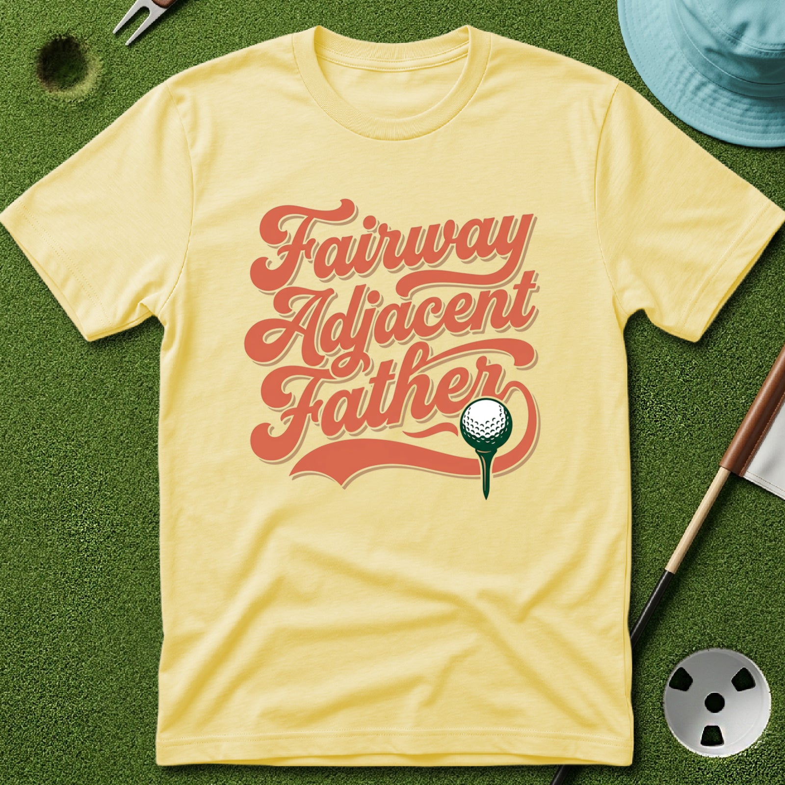 Fairway Adjacent Father T-Shirt