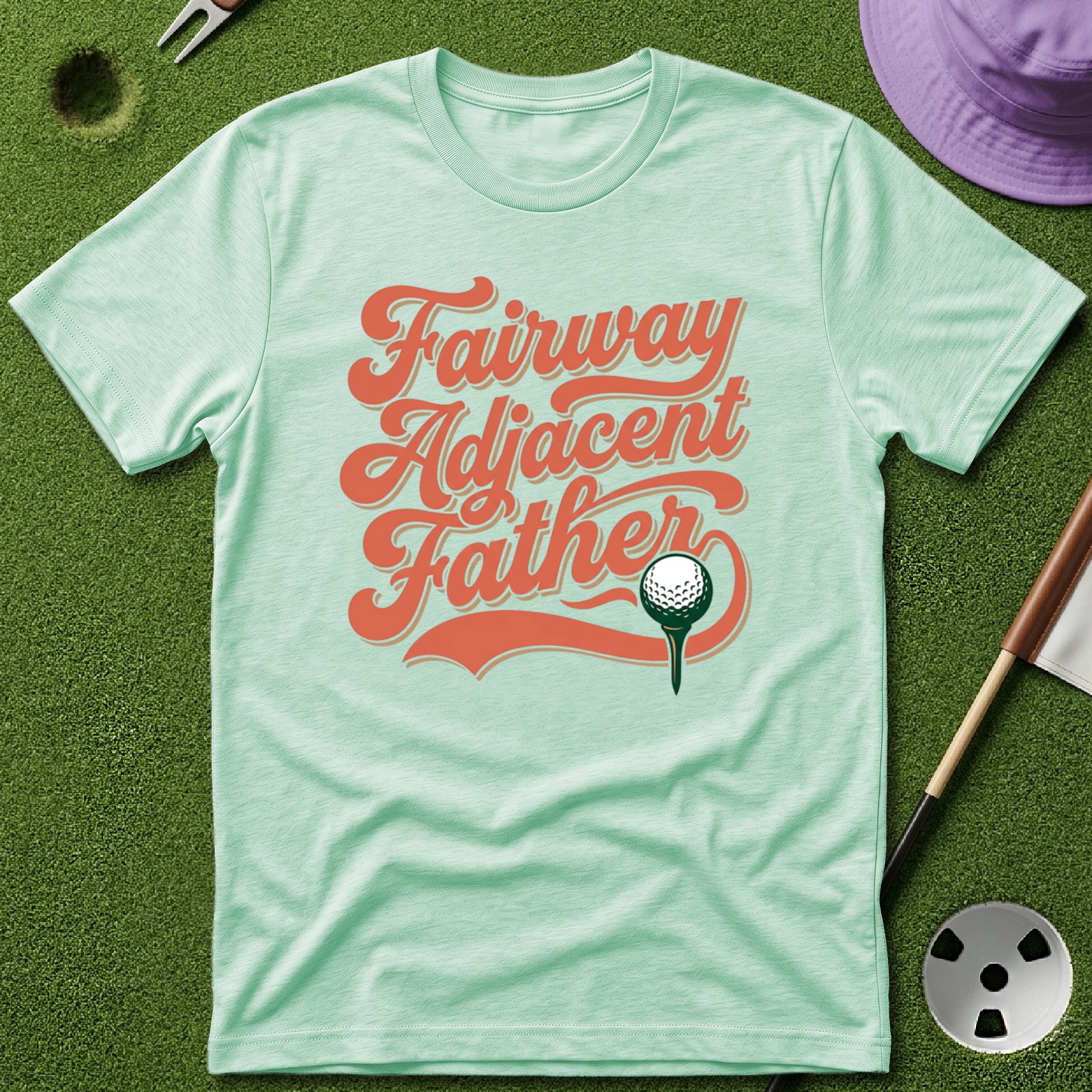 Fairway Adjacent Father T-Shirt