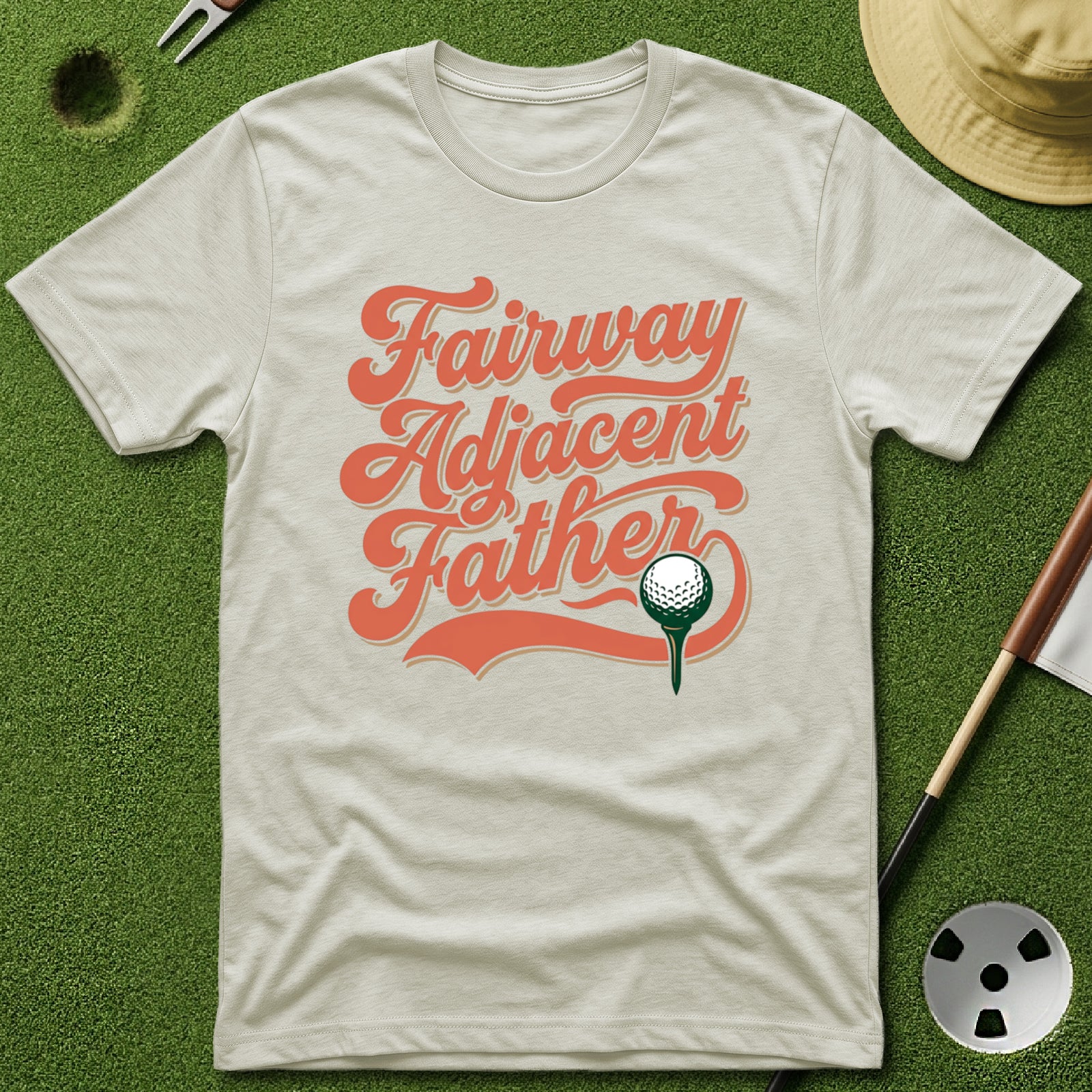 Fairway Adjacent Father T-Shirt
