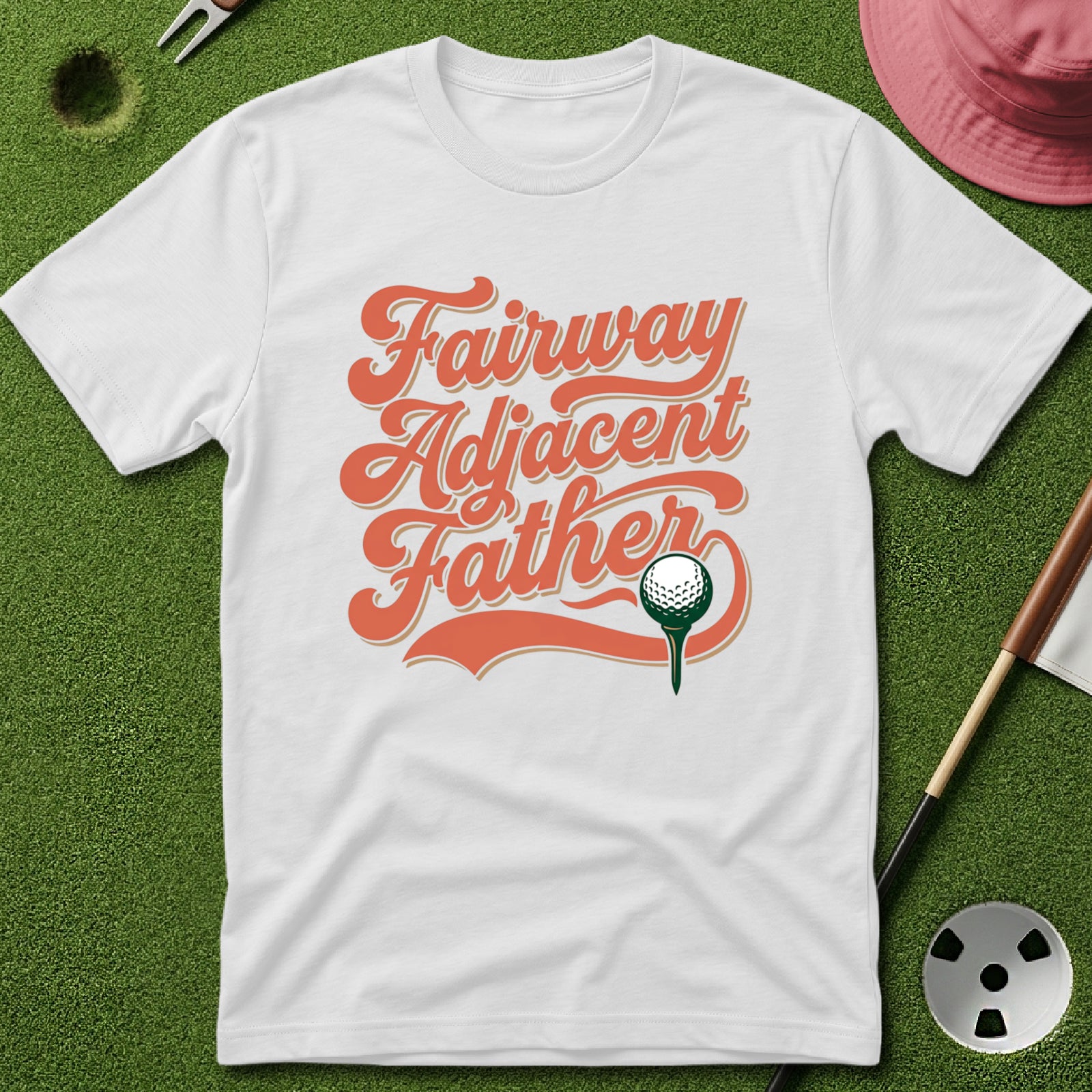 Fairway Adjacent Father T-Shirt