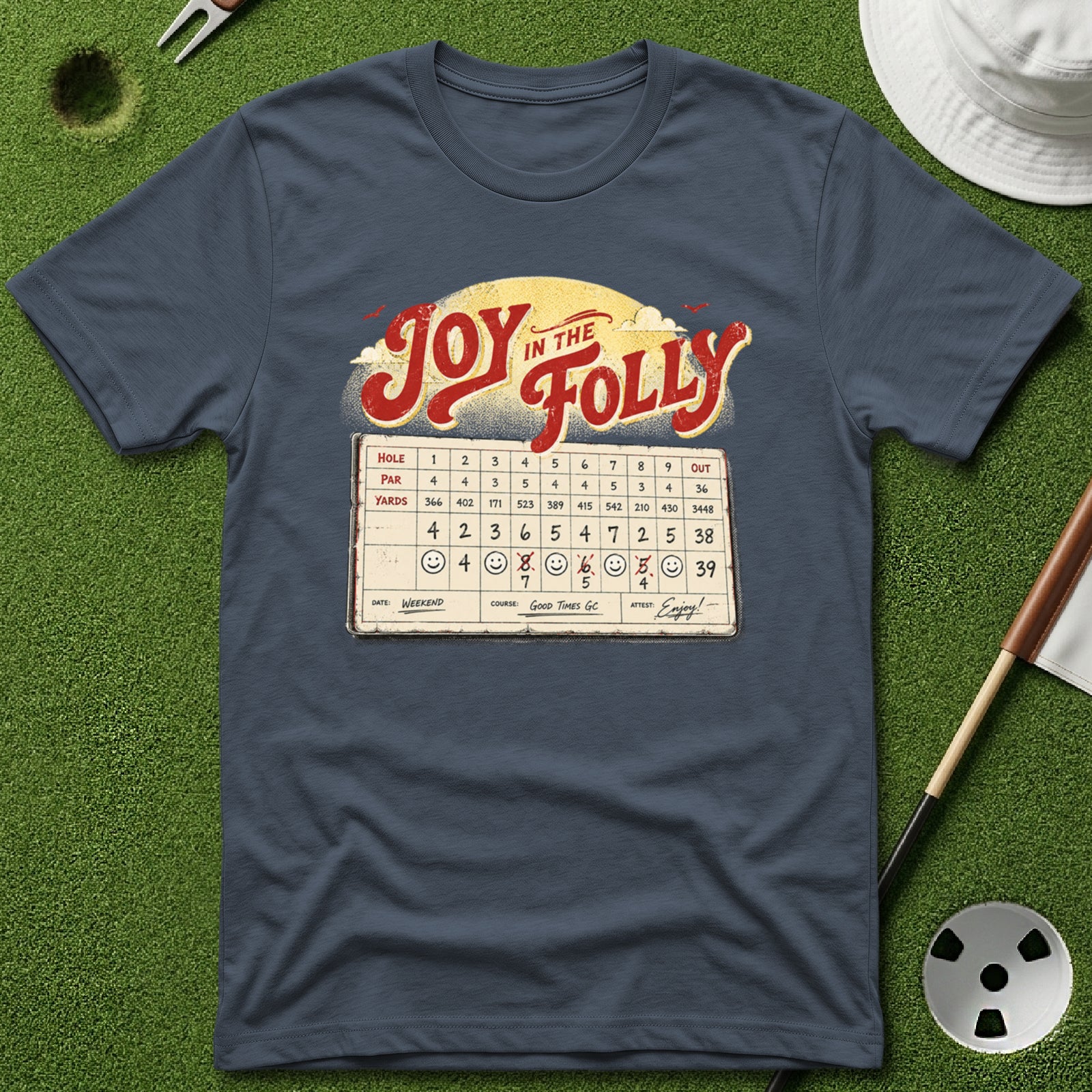 Joy in Folly Scorecard T-Shirt