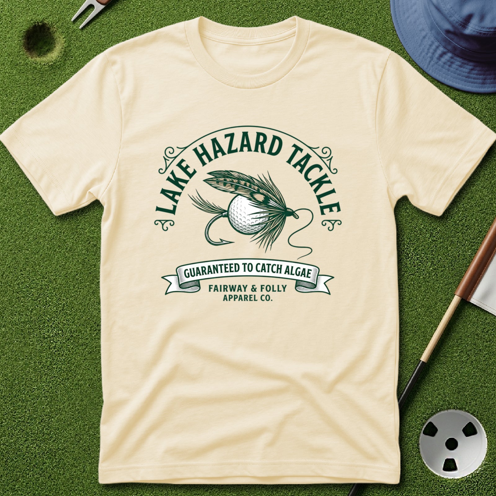 Lake Hazard Tackle T-Shirt