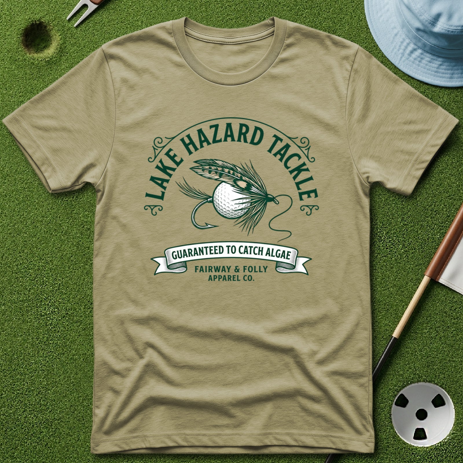 Lake Hazard Tackle T-Shirt