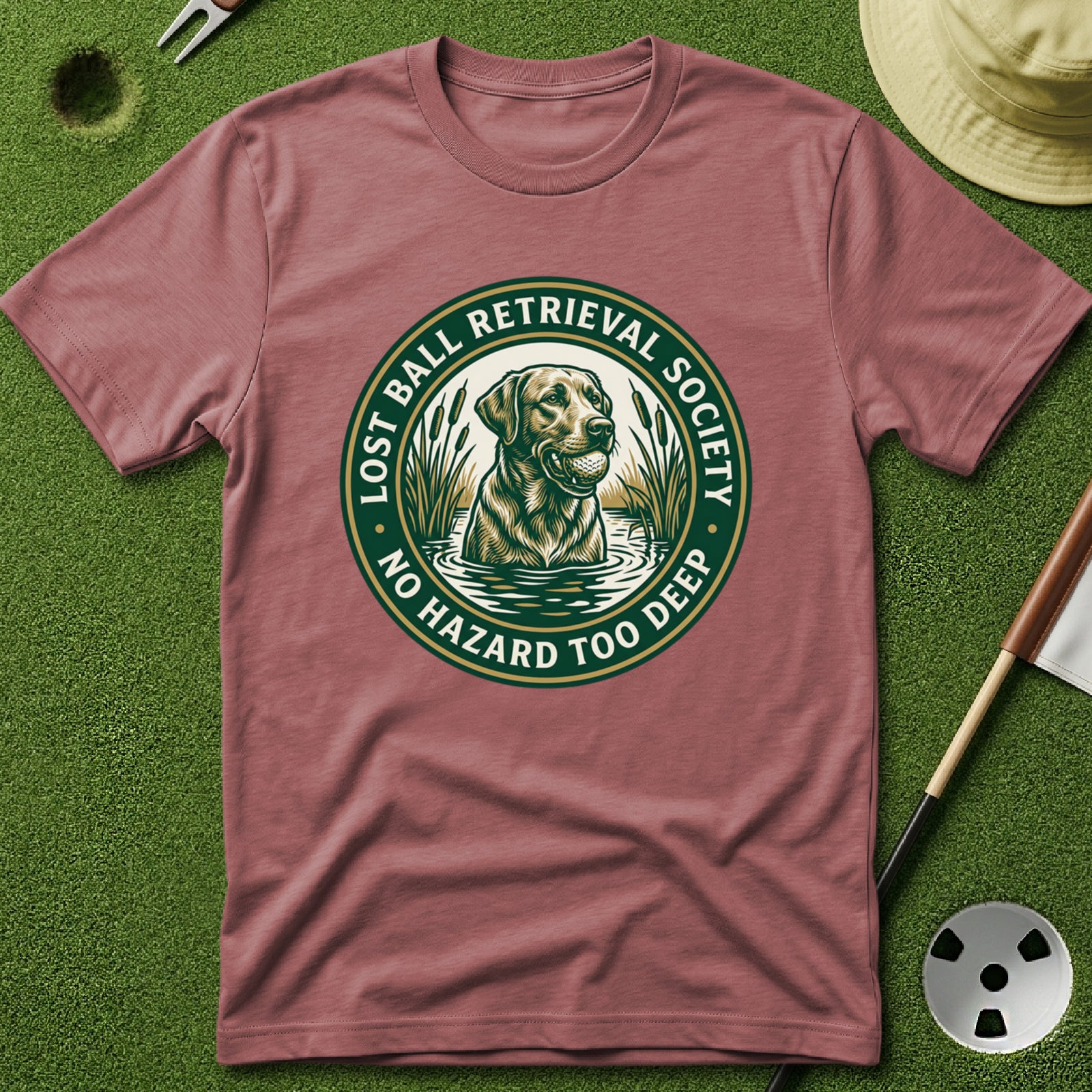Lost Ball Retriever Society T-Shirt