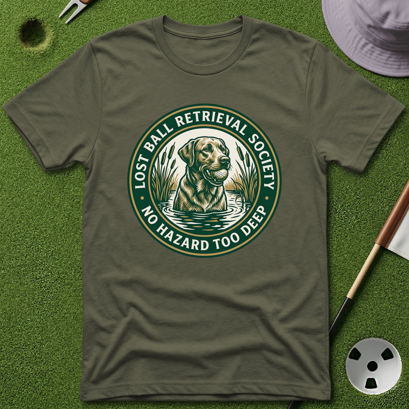 Lost Ball Retriever Society T-Shirt