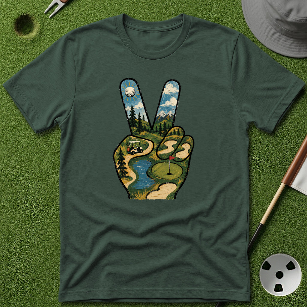 Peace Sign Hand T-Shirt