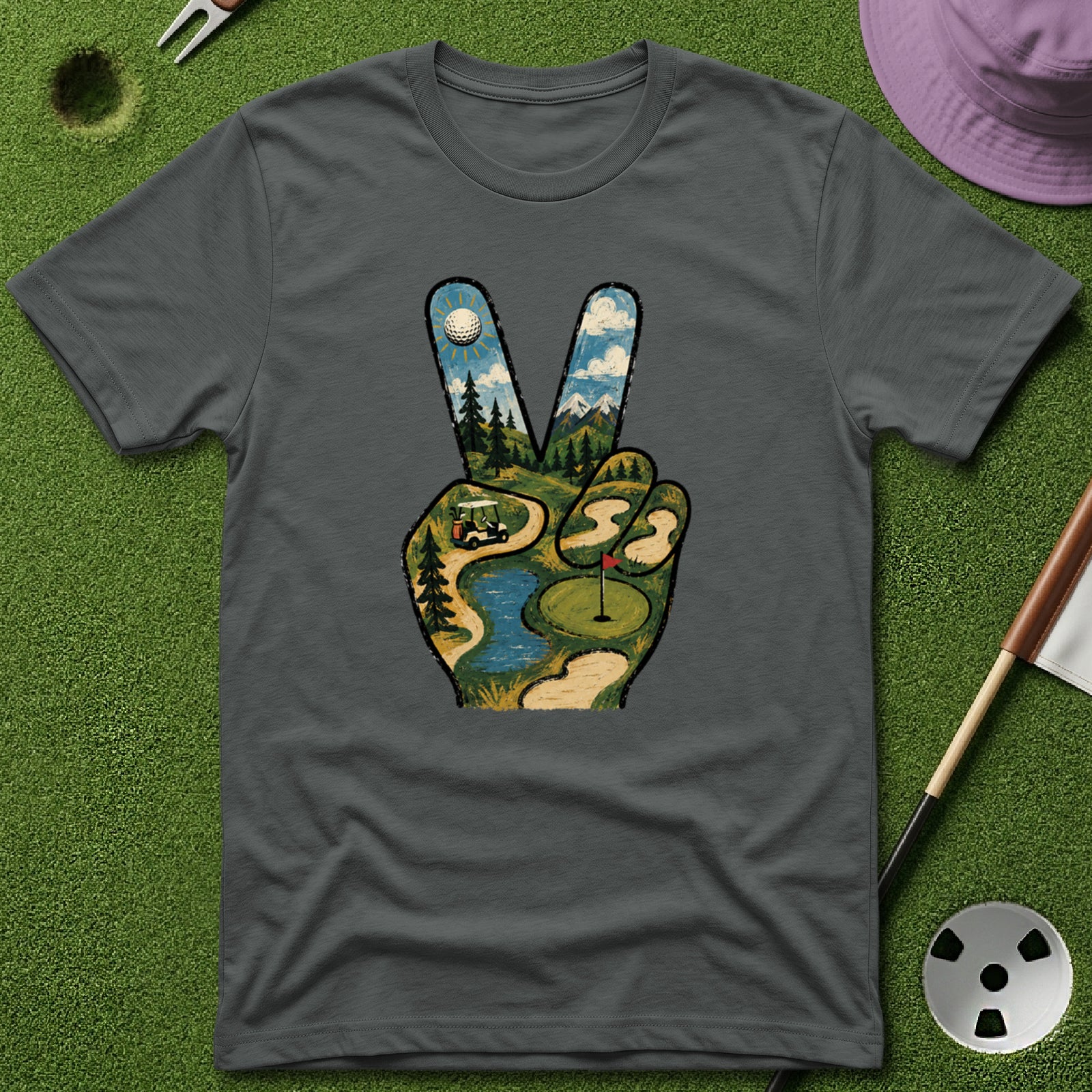 Peace Sign Hand T-Shirt