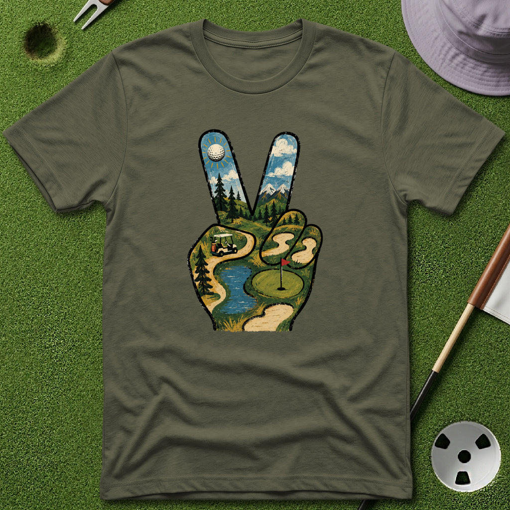 Peace Sign Hand T-Shirt