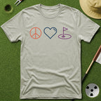 Peace. Love. Golf. Icons T-Shirt