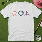Peace. Love. Golf. Icons T-Shirt