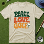 Peace. Love. Golf. Type T-Shirt