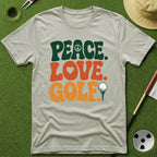 Peace. Love. Golf. Type T-Shirt