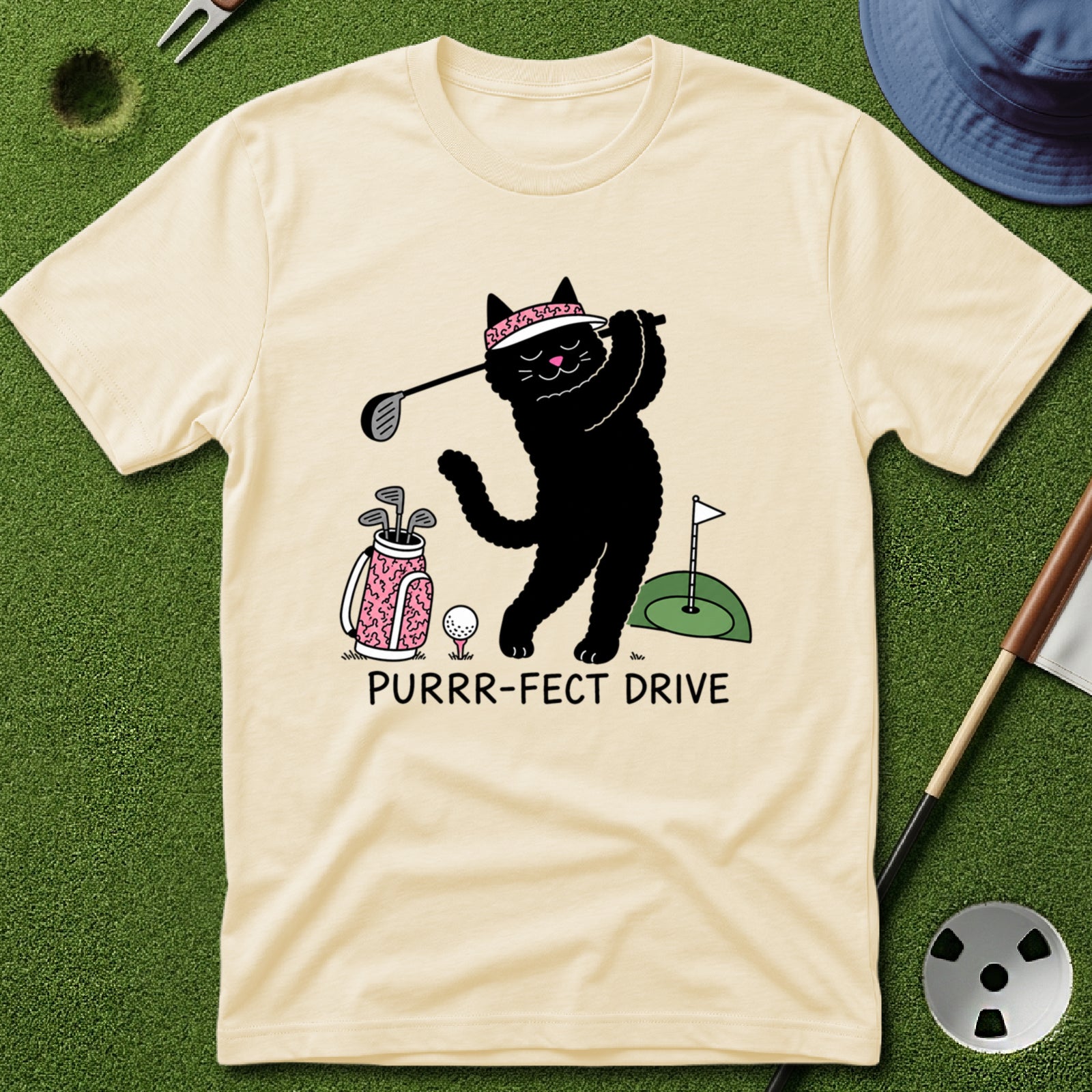 Purrr-fect Drive T-Shirt